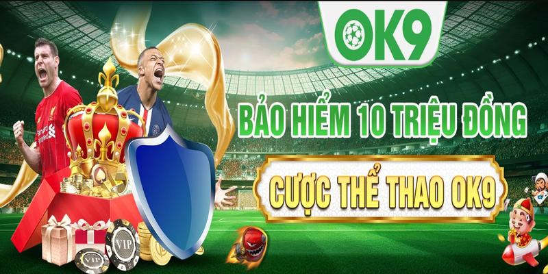 Khuyến mãi khủng cho thể thao OK9